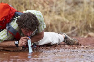 Sip from any source of water with LifeStraw