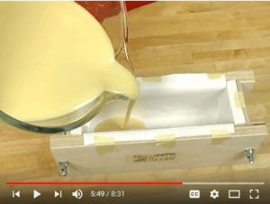 Pour Soap into Mold
