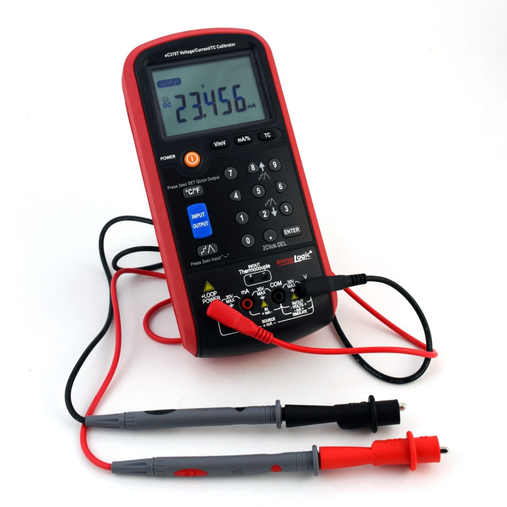 Volt mA Loop Process Calibrator 020V and 420mA Signal Generator
